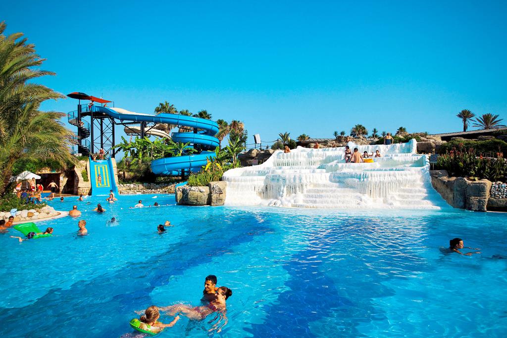All inclusive familieresort in Egypte met aquapark, waterglijbanen en groot zwembad